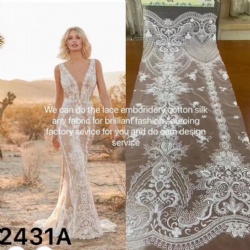 Lace embriodery cotton silk various fabric sourcing qc  service for you